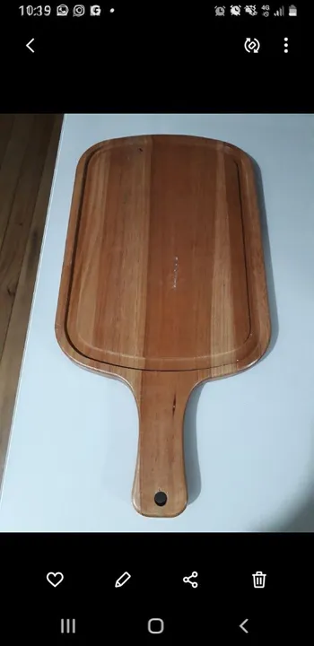 Tábua de Carne em Madeira