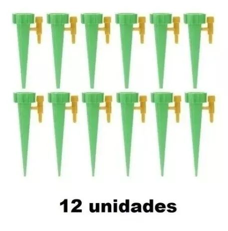 Kit 12 Gotejadores Irrigador Garrafa Pet Planta Automatico - Foto 2