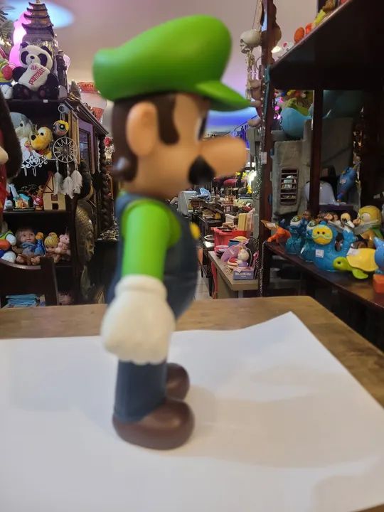 Boneco Luigi do Mario Bross - Foto 2
