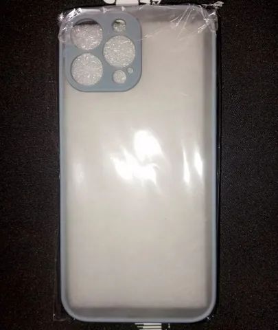 Capa Cinza Especial De Luxo Compatível Com iPhone 13/14 Pro/Pro Max - Foto 5