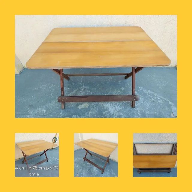Mesa dobrável 