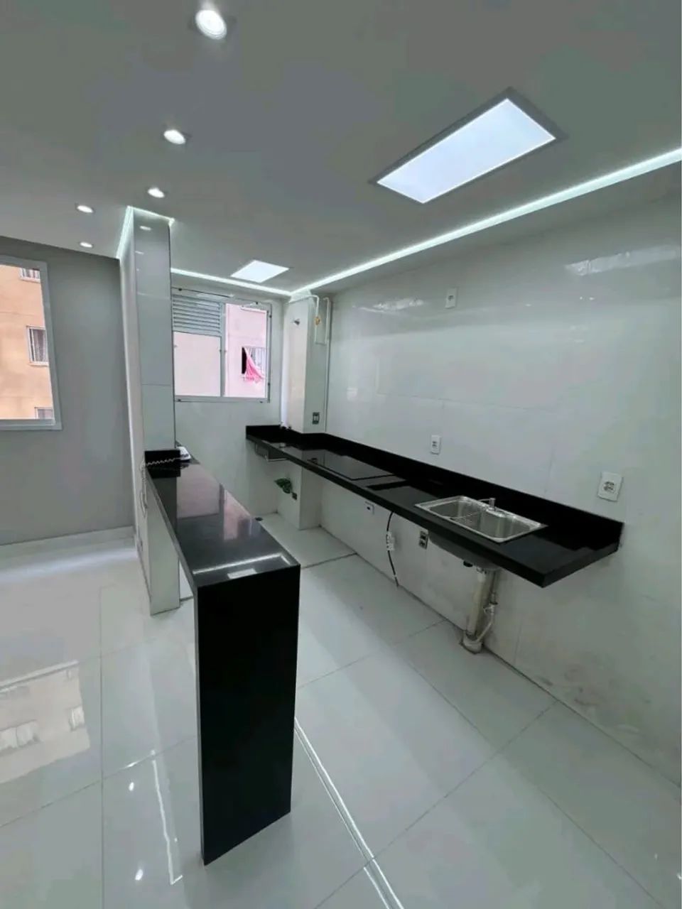 Pias balcão bancada escada peitoril nichos  - Foto 5