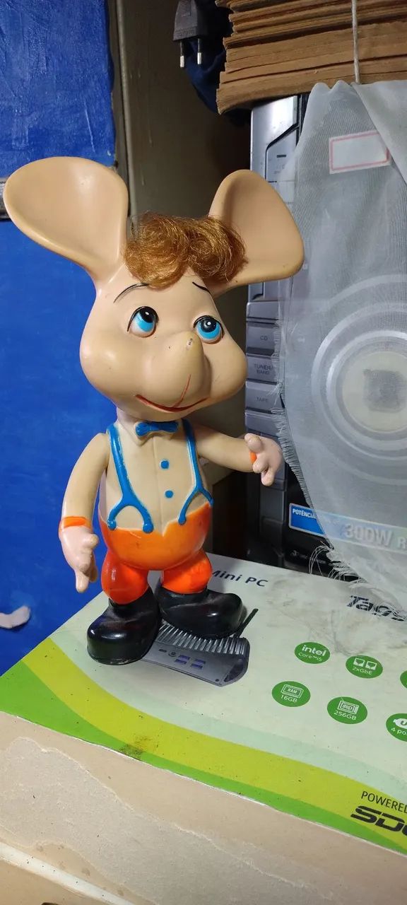 Boneco topogigio antigo altura 25 cm  - Foto 5