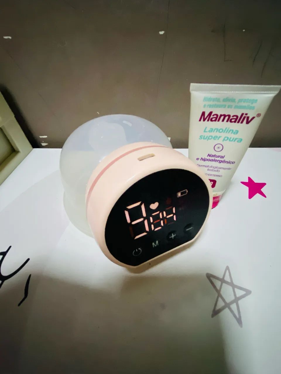 Bomba de extrair leite materno 