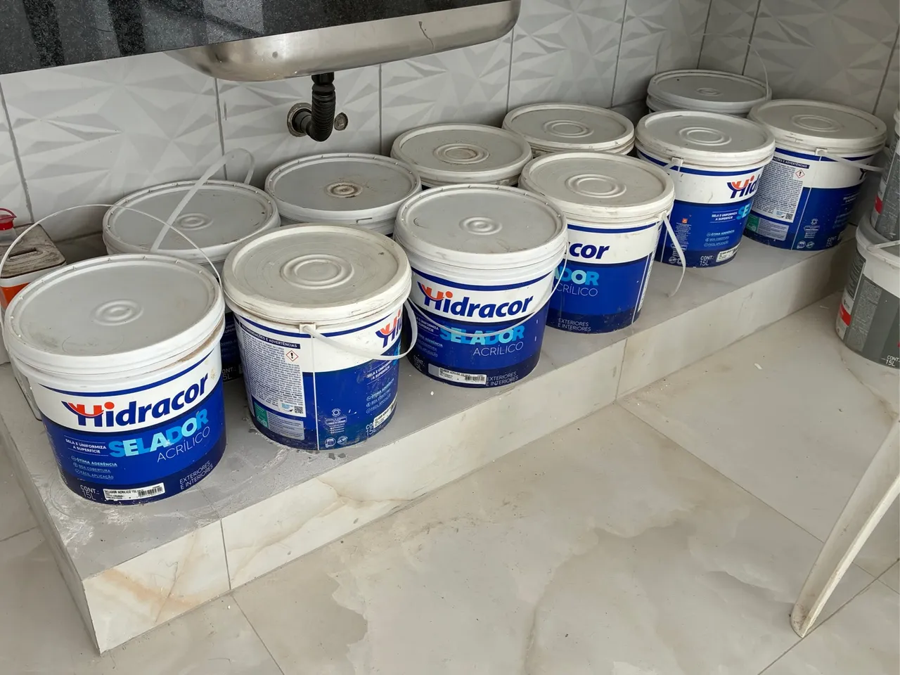 Selador Acrílico Hidracor - 15 Litros - $90,00/unidade