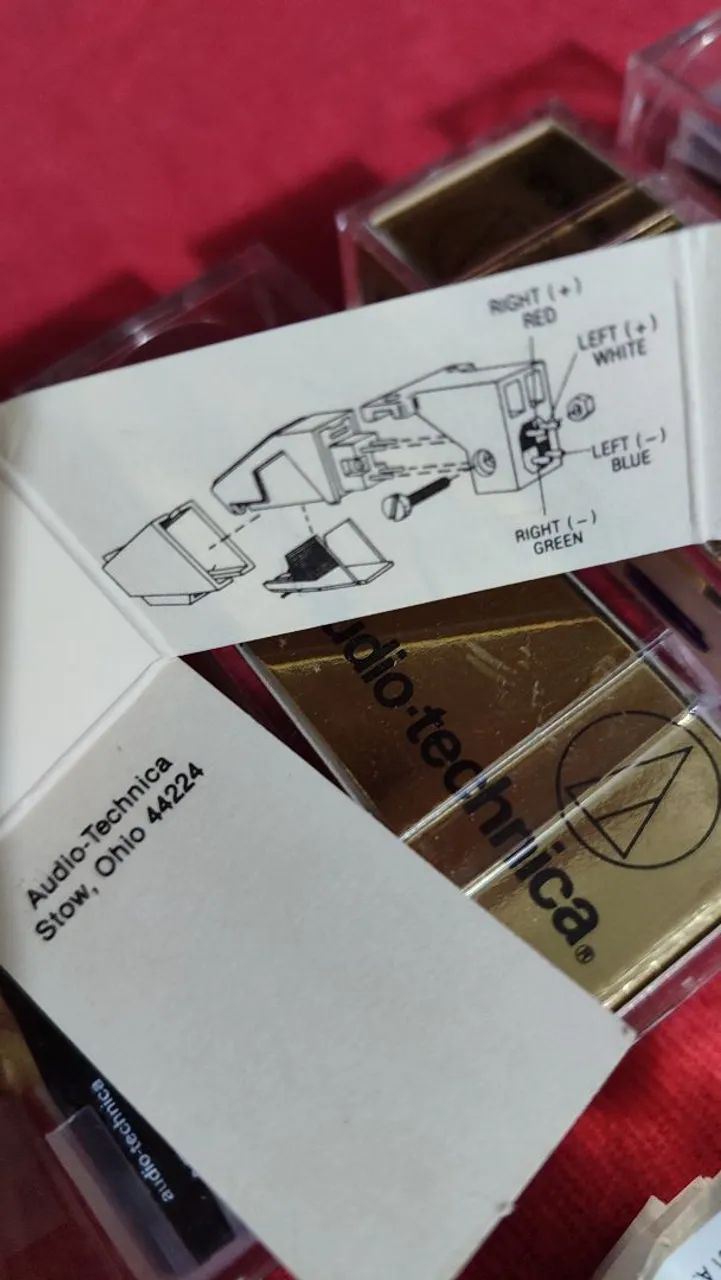 Agulha e cápsula audio technica  - Foto 2