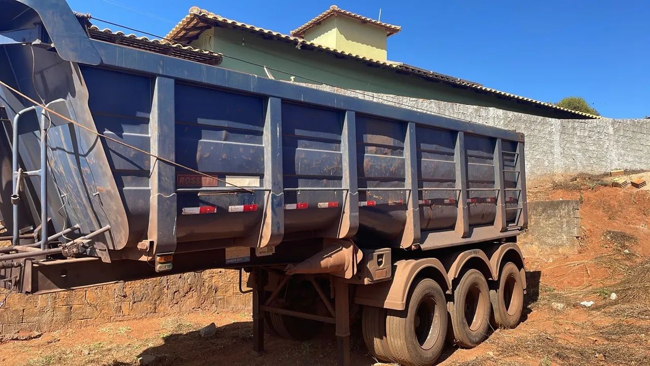 Carreta Caçamba Rossetti 25m³ 3 Eixos - Foto 5