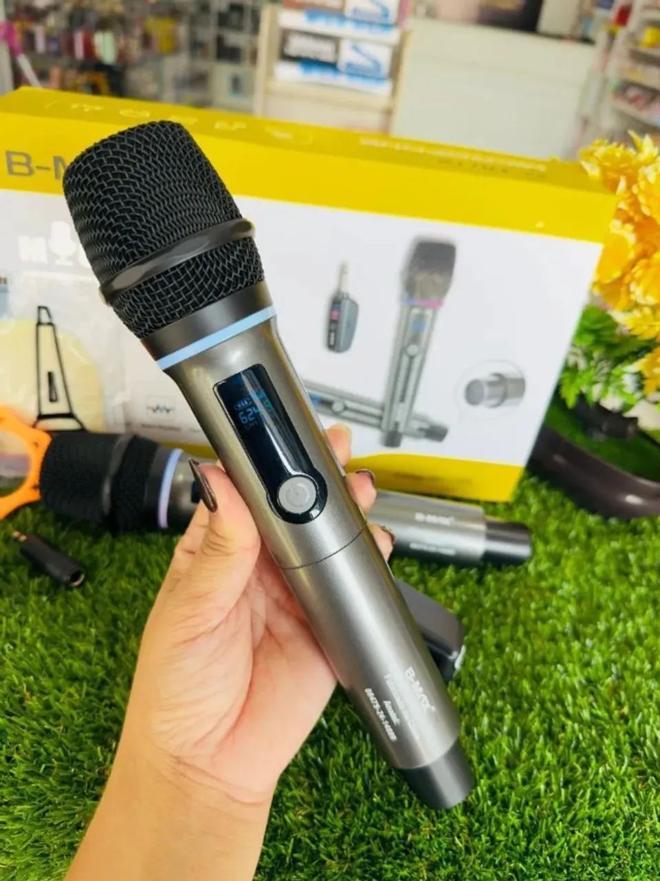 Kit com 2 Microfones sem Fio - Foto 3