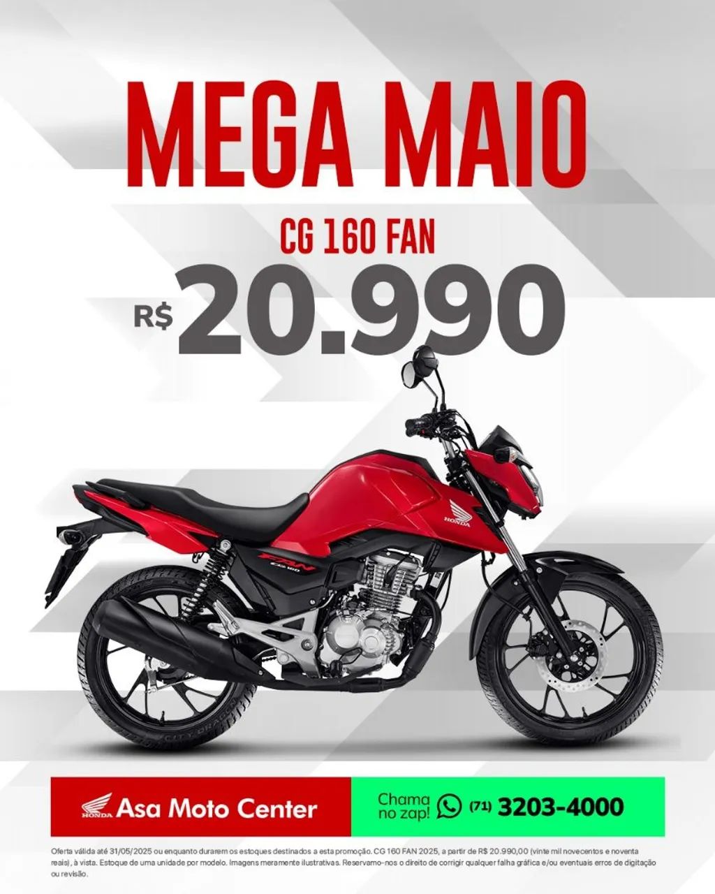 Toda linha cg na promoção  - Foto 2