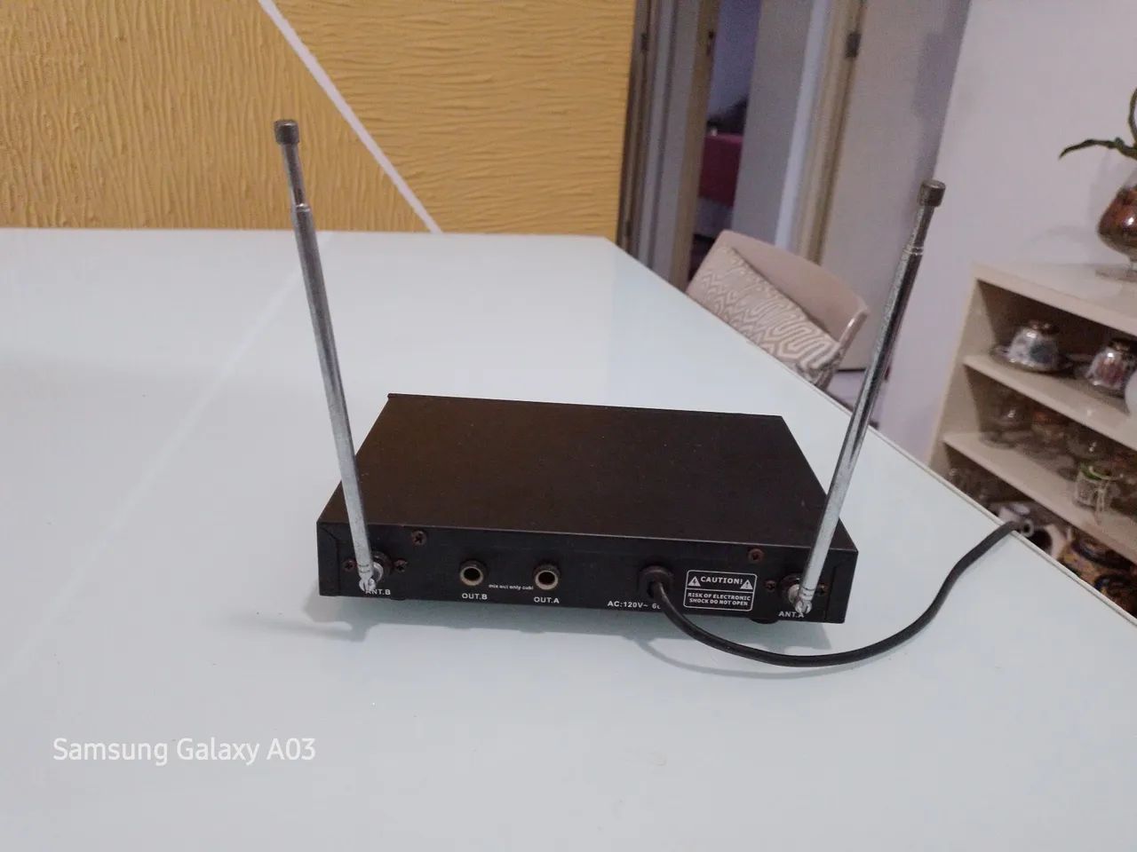 Receptor Microfone Sem Fio Vokal VWS-20 [só a base] - Foto 3