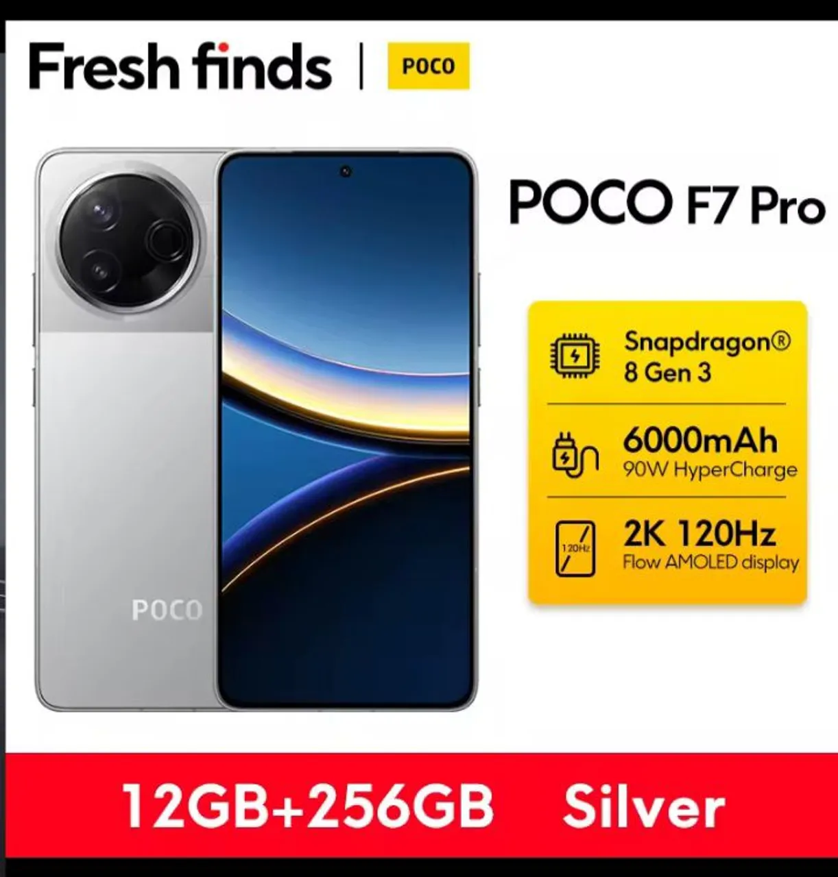 Poco F7 Pro 256 GB novo na caixa ( 12 X no ca rtão )