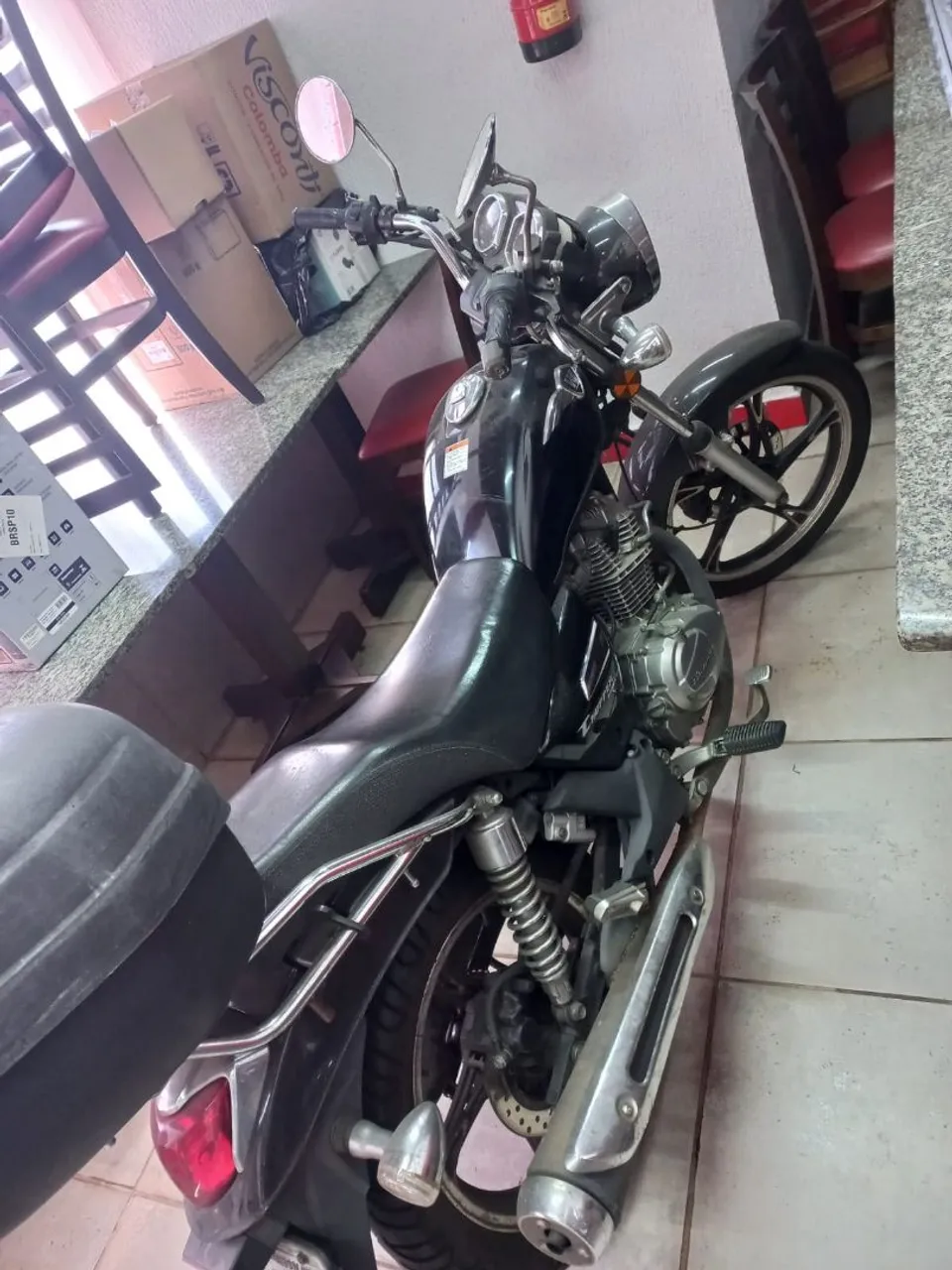 Moto Haojue Chopper 2018