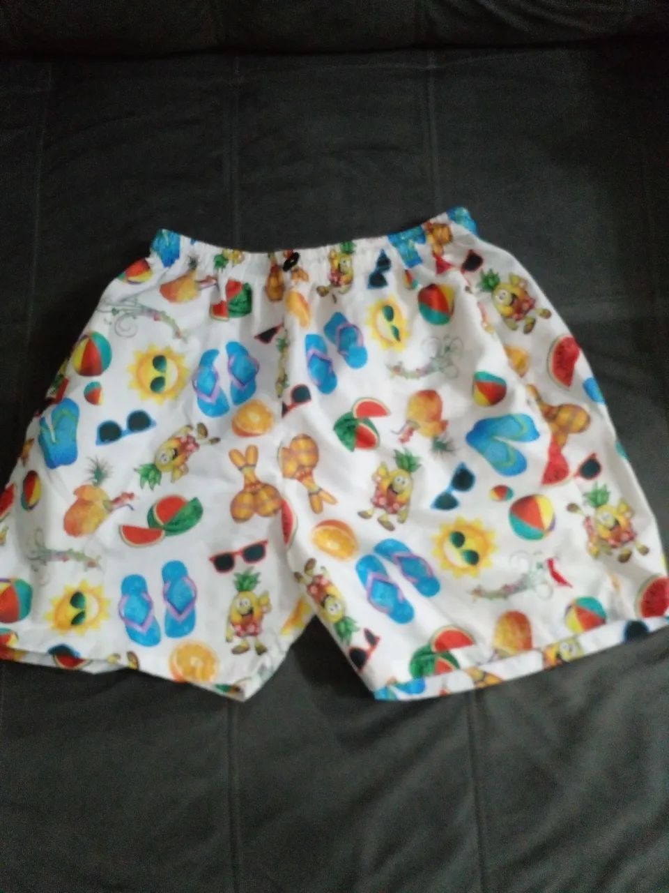 Short de banho masculino da moda 