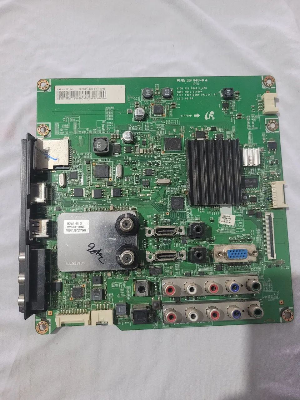 Placa principal TV samsung ln32c480h1m bn41-01409a