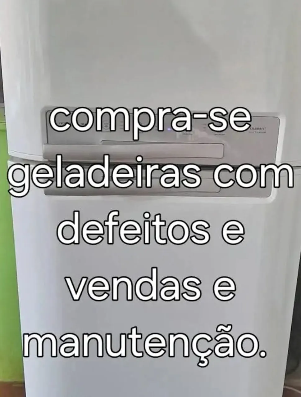 Compro geladeiras com defeitos