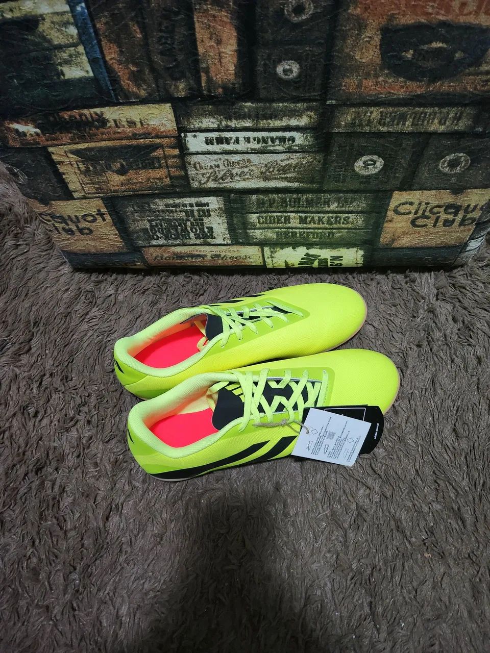 TAM.39/40/41/42/43/44 FUTSAL ORIGINAL ADIDAS FUTEBOL NOVA - Foto 5