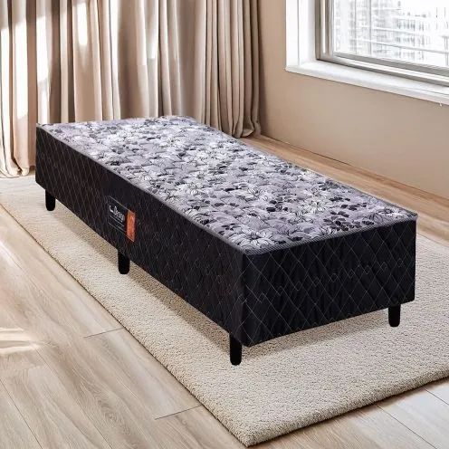 cama box solteiro acoplada - frete grátis