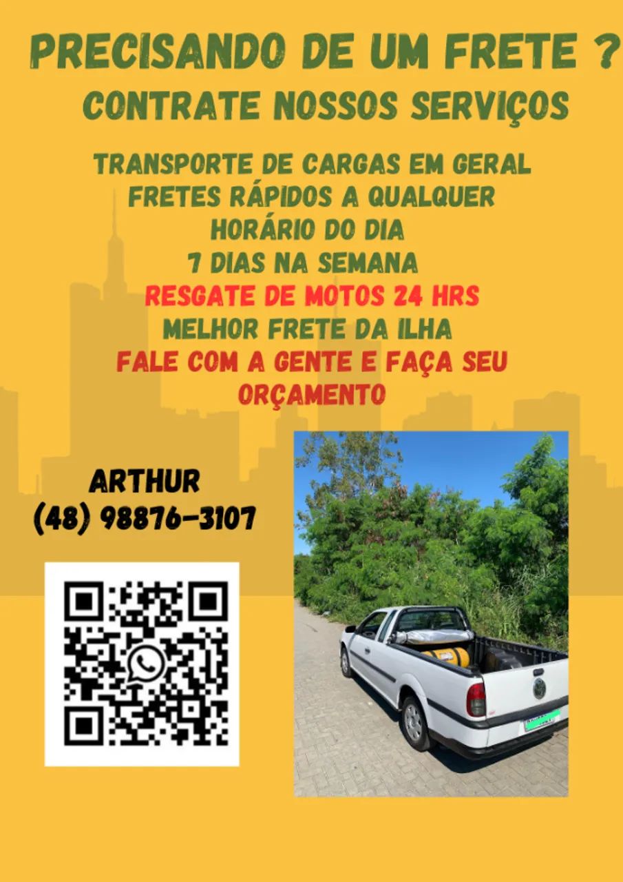 FRETE DE CARGAS EM GERAL