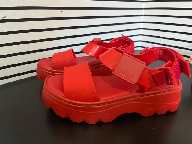 Melissa Kick Off Sandal Vermelha