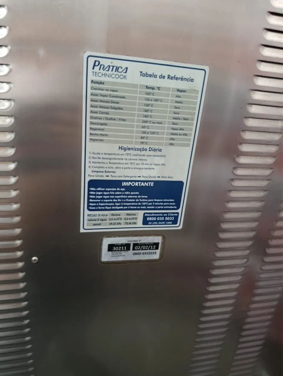 Forno combinado trifásico 10 gns  - Foto 2