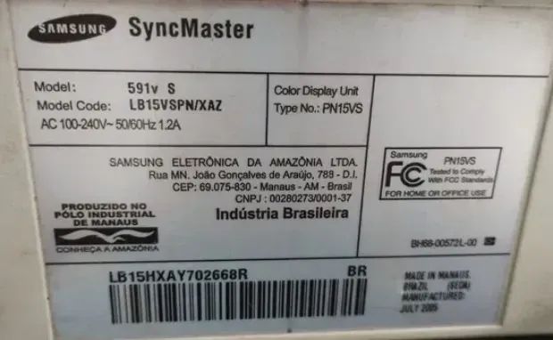 Monitor Tubo Samsung LB15VSPN/XAZ otimo estado - Foto 3