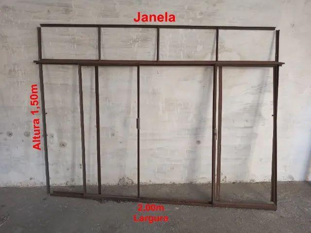 Janela e grades de ferro - Foto 2