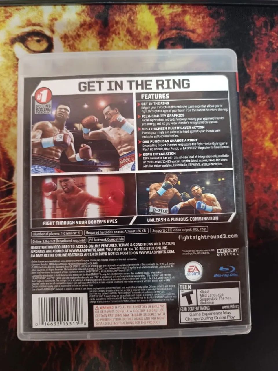 Fight Night Round 3, Jogo Original Para Ps3 Mídia Física. (Usado) - Foto 4