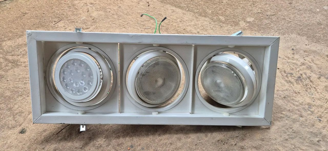 Kit de luminárias LED embutir - Foto 2