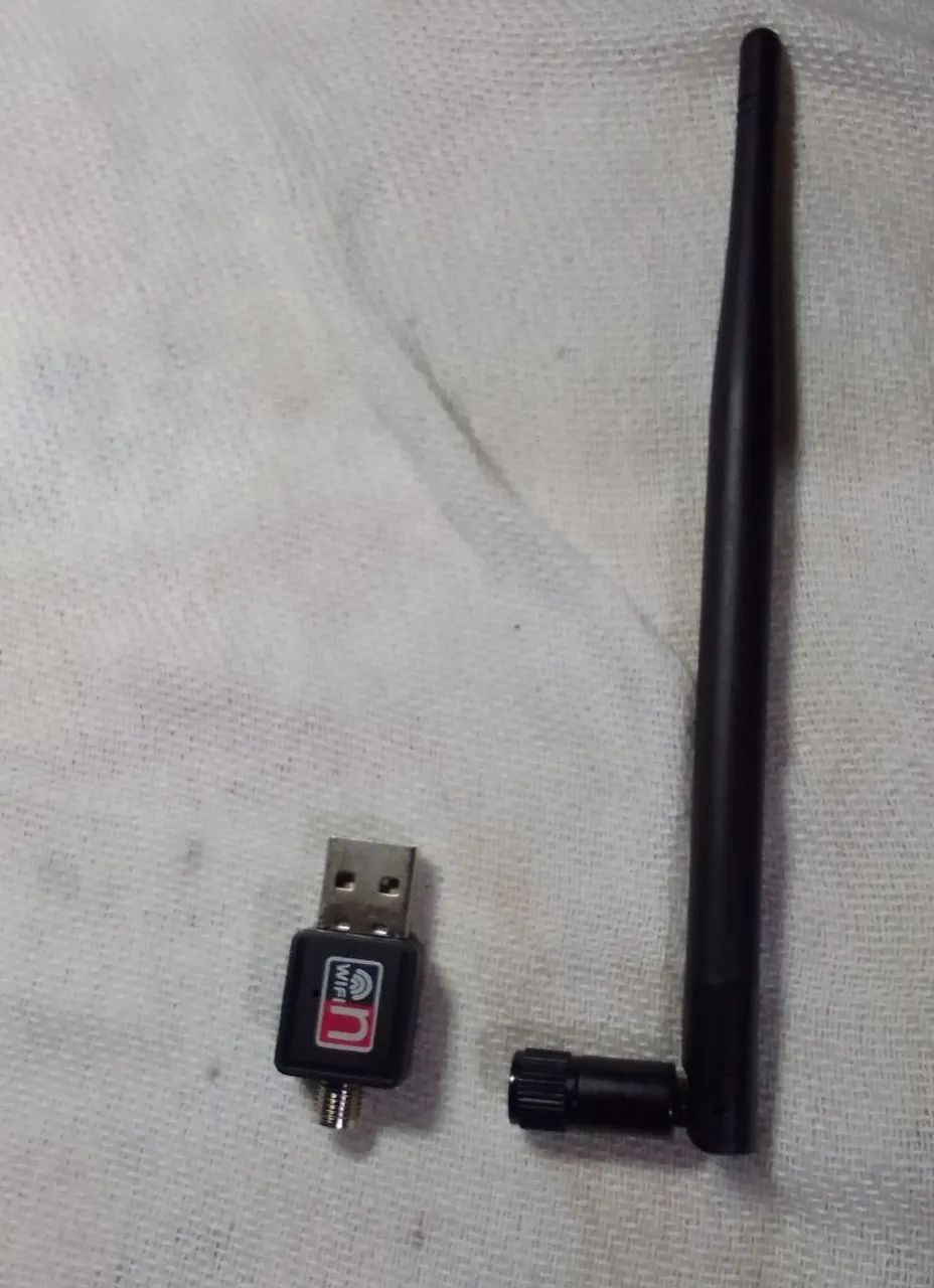 Adaptador USB Wi-Fi com Antena - Foto 2