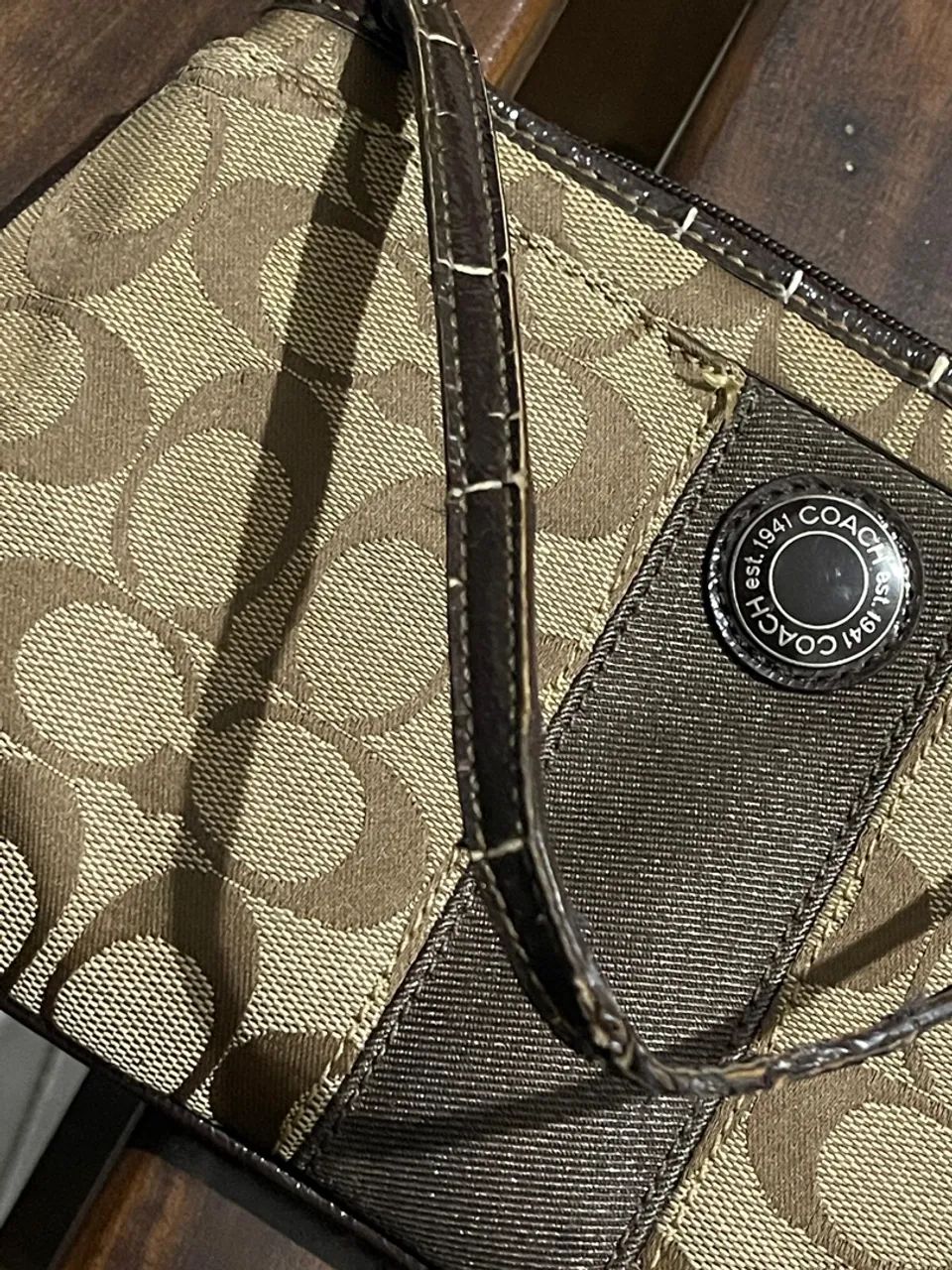 Bolsa  Coach Original - Marrom - Foto 2