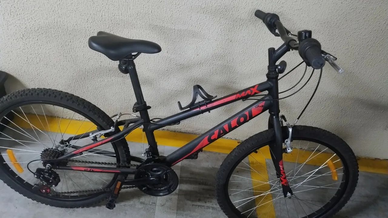 Bicicleta Caloi Max com marchas 