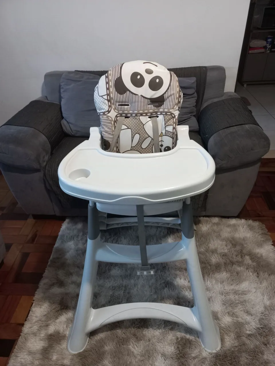 Cadeira de Alimentação Infantil com Estampa de Panda