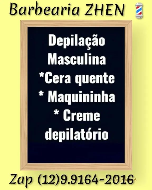 depilação masculina 