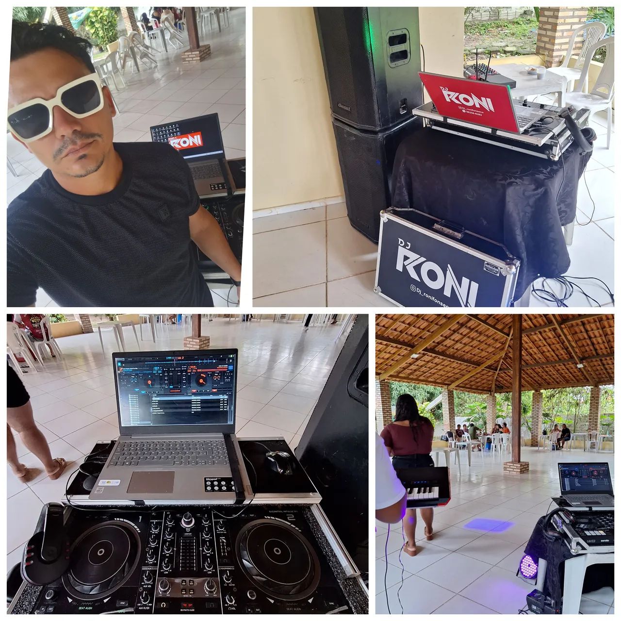DJ profissional com som e iluminação  - Foto 4