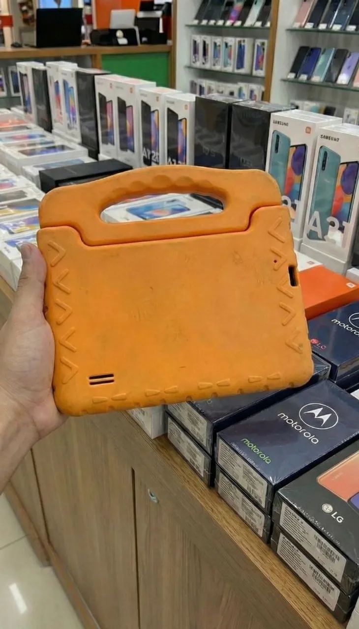 Tablet Multilaser M7S Lite/Go + Capa Infantil Anti-impacto (Usado) - Foto 2