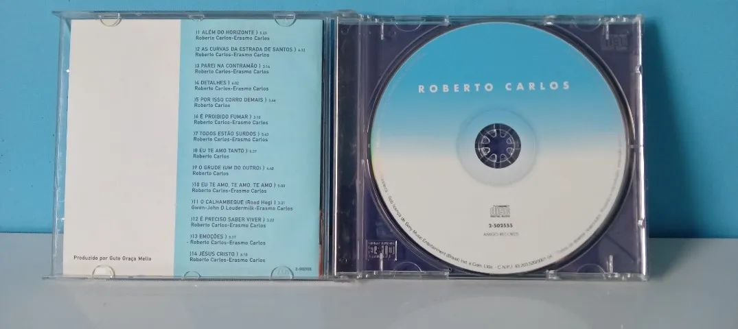 CD Roberto Carlos - Acústico MTV - 2001 - Foto 3