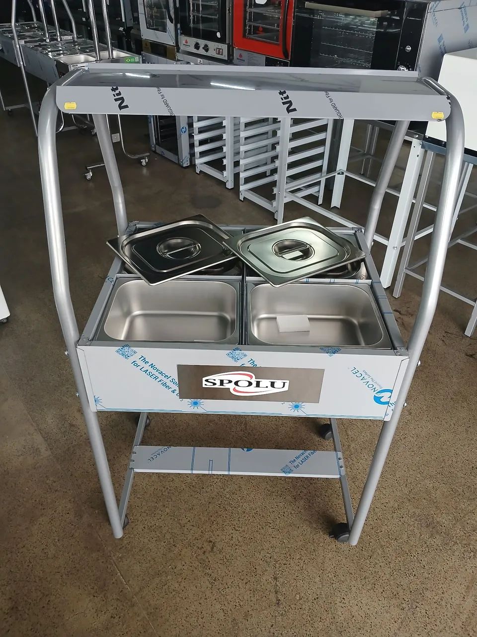 Buffet Térmico Spolu 4 Cubas 220V Inox  - Foto 2