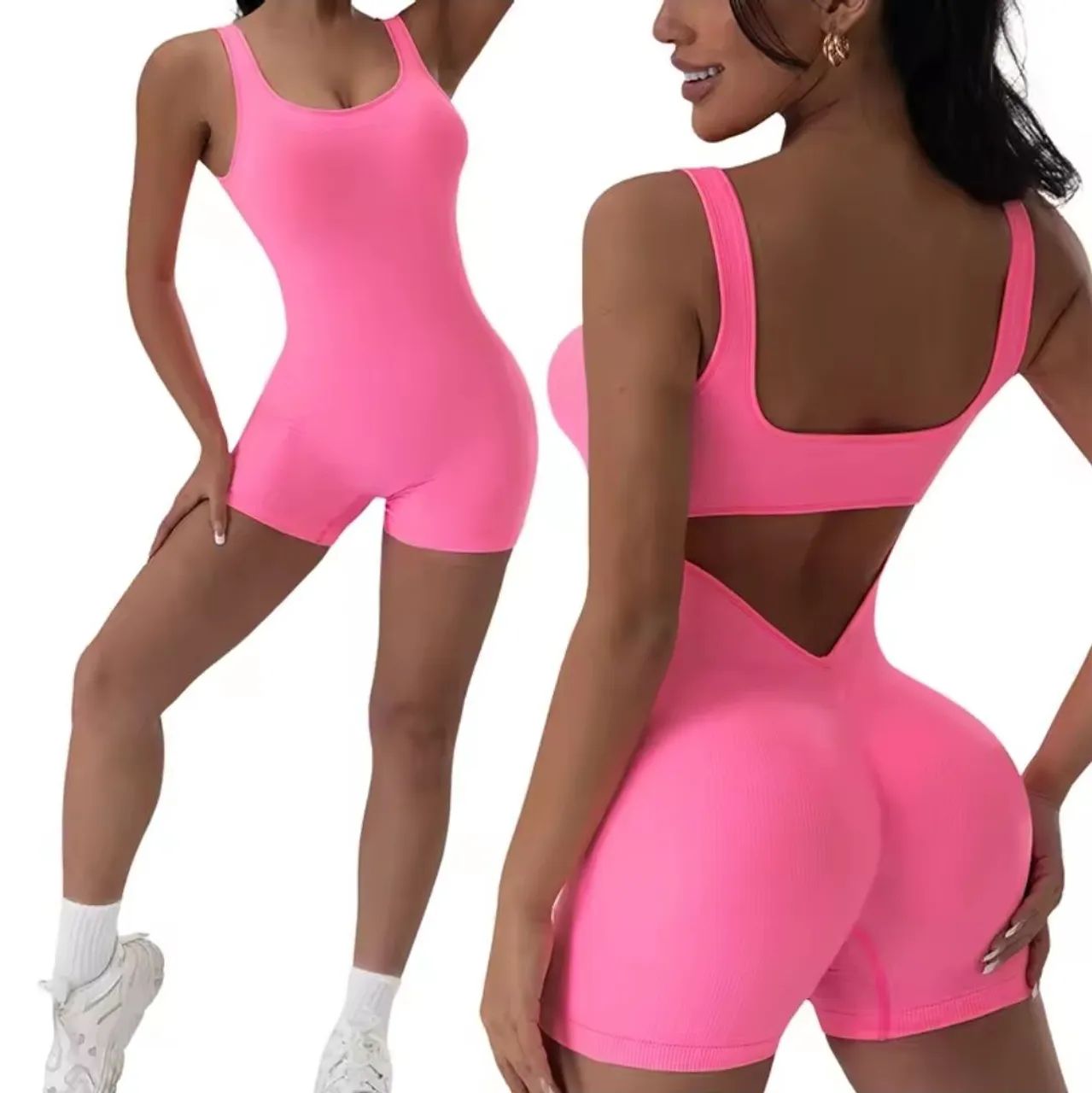 Macacão curto Empina bumbum