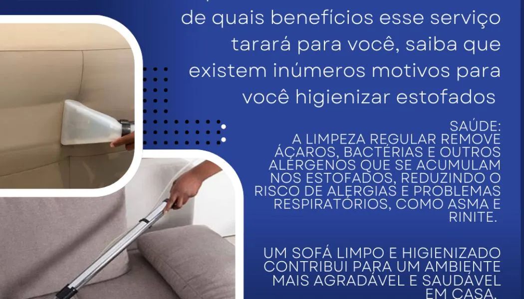 Lavagem de sofá e estofados 