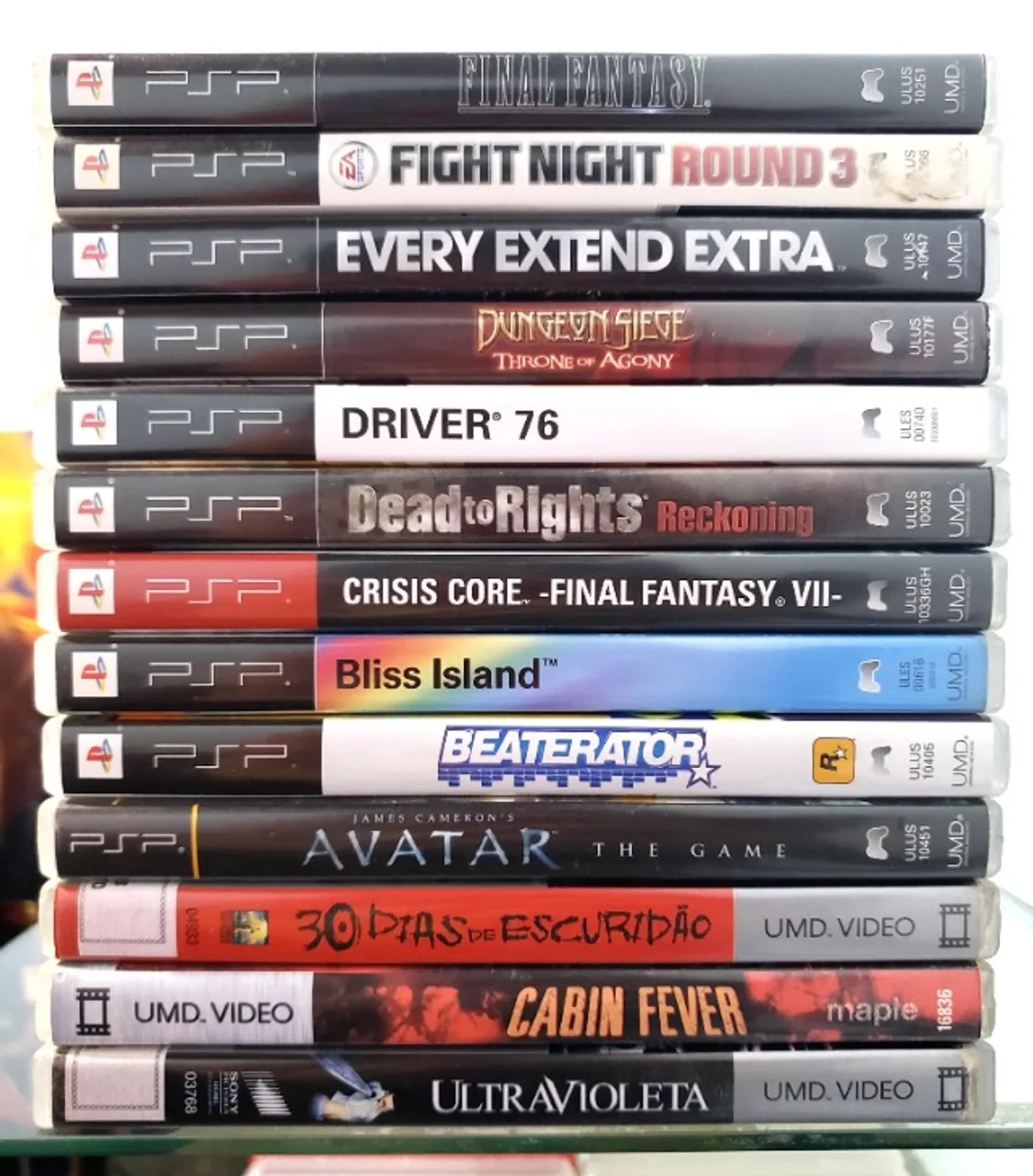 Jogos para PSP Playstation Portatil Usados Originais com Garantia