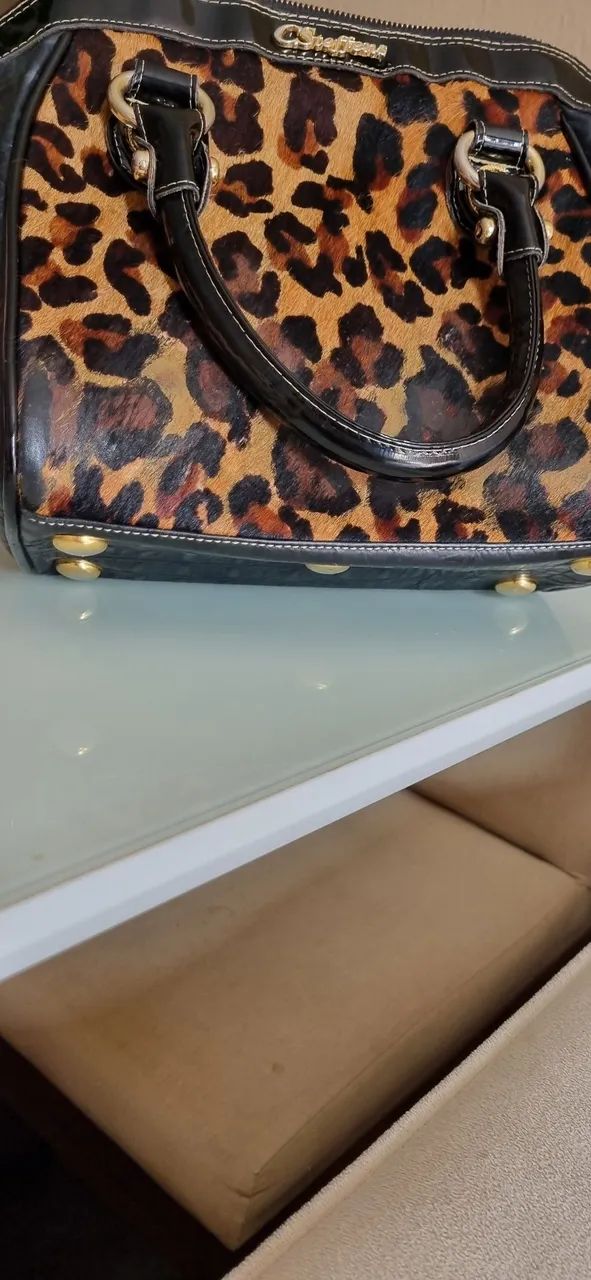 Bolsa Carmen Steffens animal print  - Foto 4