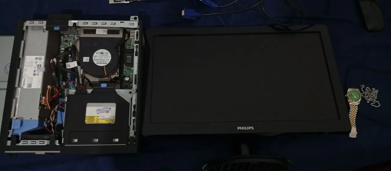 Pc intel core, em bom estado e roda lisinho - Foto 2