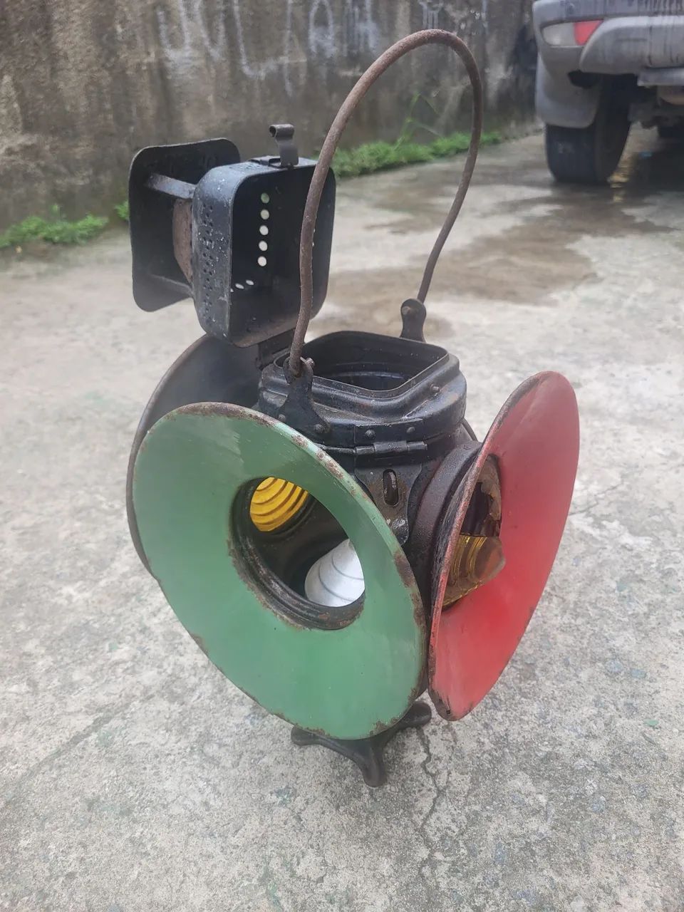 Sinaleiro muito antigo,peça de museu: - Foto 5