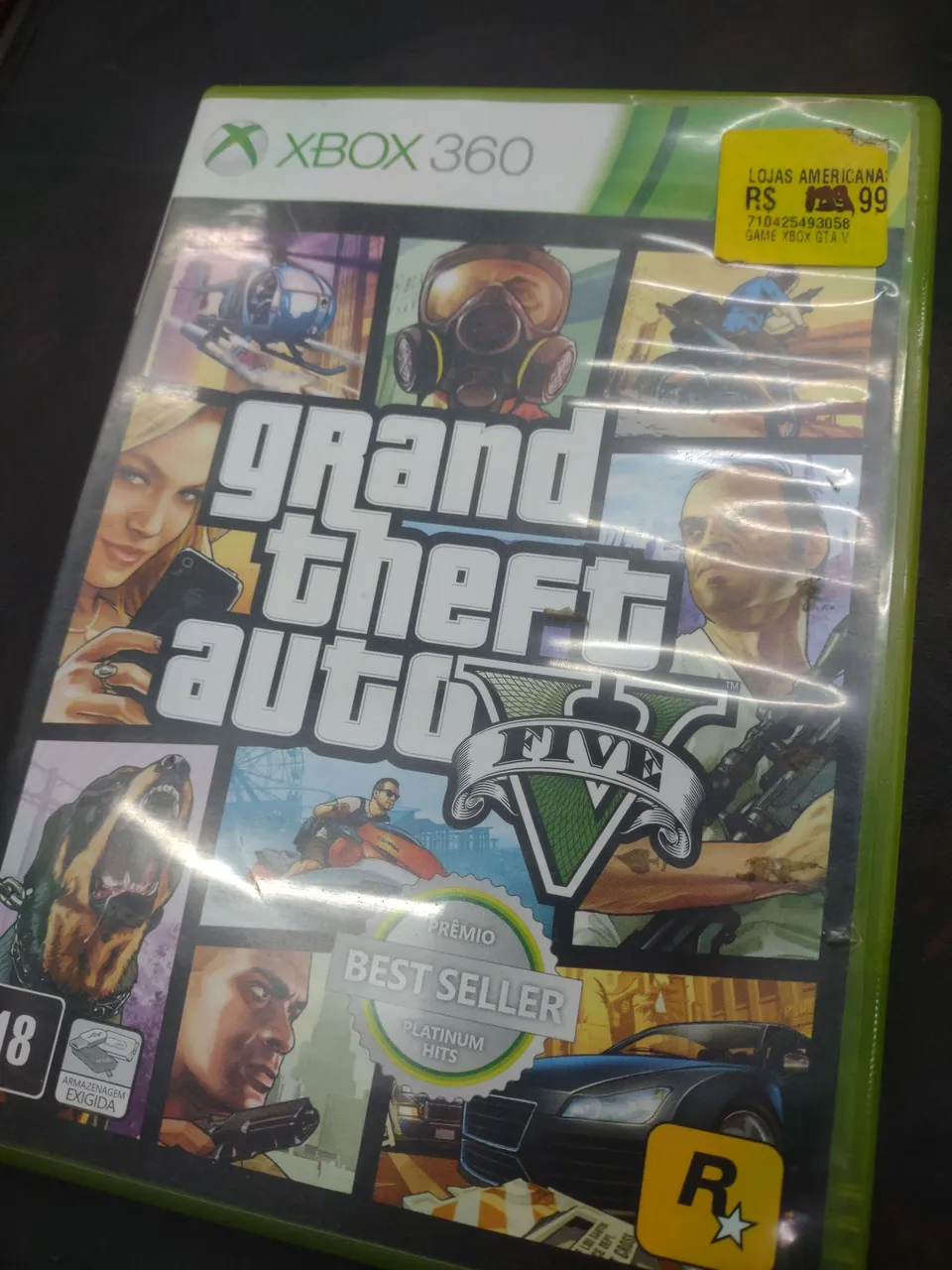 GTA V Jeu Xbox 360 - Jeux vidéo