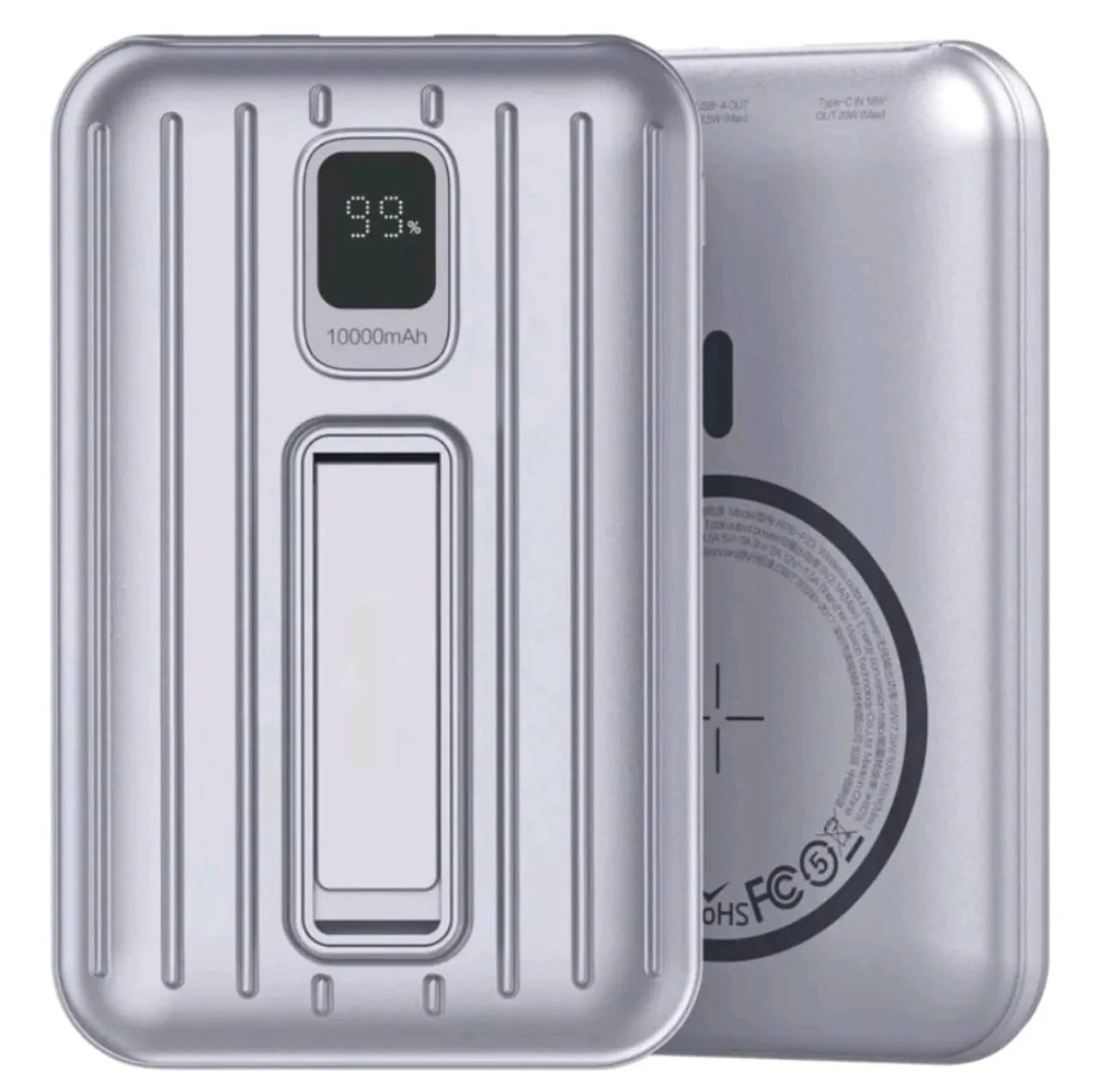 Power Bank Carregador Portátil 10000mah Indução turbo  carregar celular e relogio - Foto 6