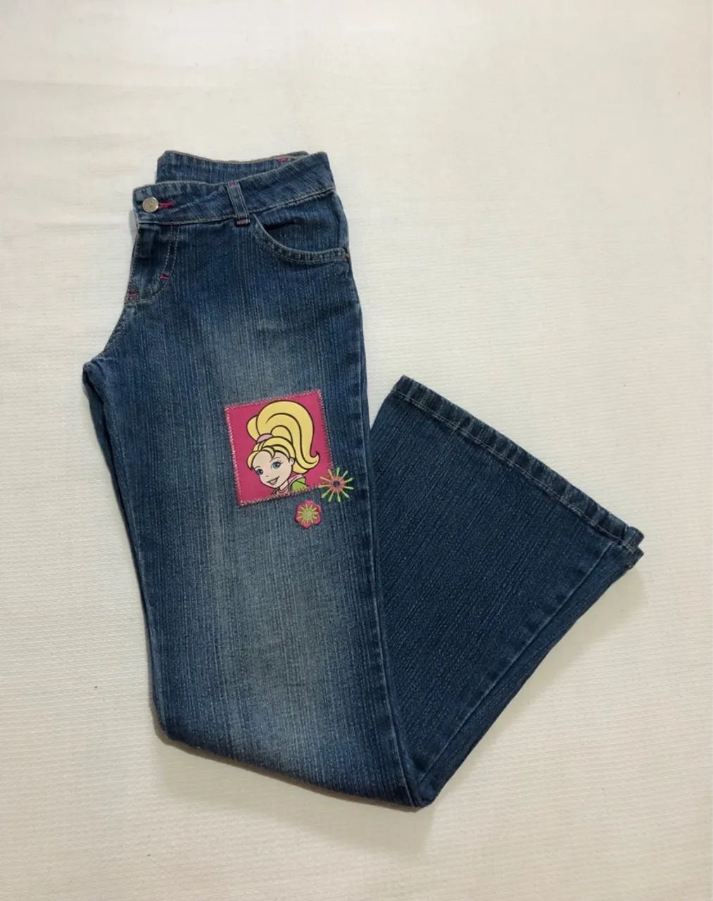 Calça Jeans Infantil Polly Pocket 12 - Foto 2