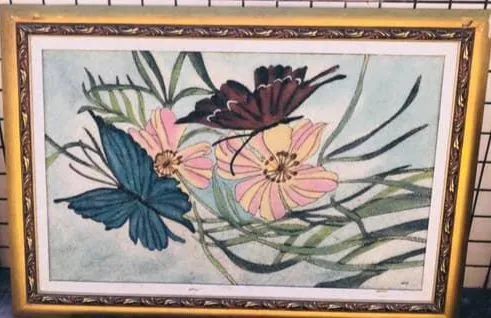 Quadro de Pedras Semipreciosas 