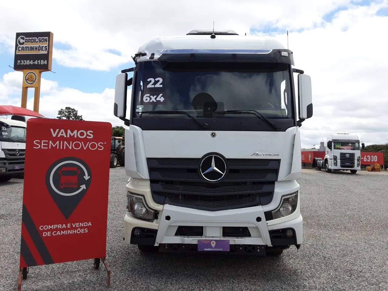 Mercedes-Benz Actros Actros 2651 MP5 LS 6x4 2p (diesel)(E5) 2022/2022 Vamos Seminovos Curi - Foto 2