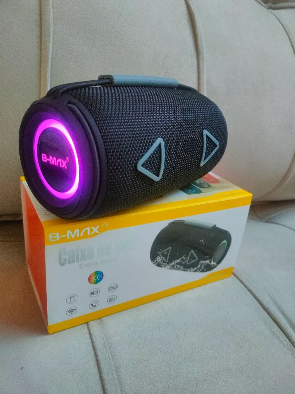 Caixa de som Bluetooth muito potente  - Foto 5
