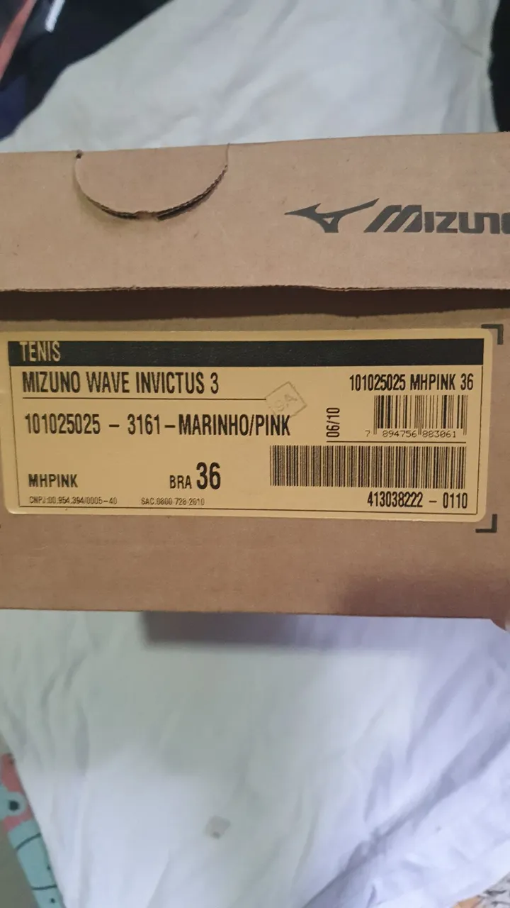 Tênis Mizuno Wave Invictus 3 - Rosa